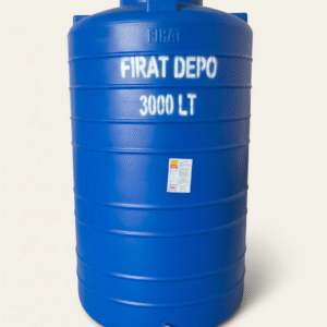 3 Tonluk Plastik Su Deposu