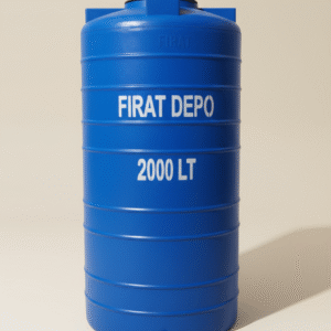 2 Tonluk Plastik Su Deposu