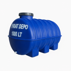 1000 LT Yatay Plastik Su Deposu